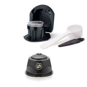 Reusable Capsule Adapter For Dolce Gusto Coffee Capsule Plastic Capsule Refillable Convert Compatible Coffee Machine Accessories (Color: Best A, Ships From: China)